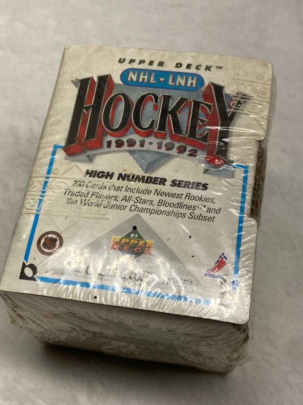 1991-92 Upper Deck Hockey ~  HIGH NUMBER SERIES  ~ 200 cards set ~